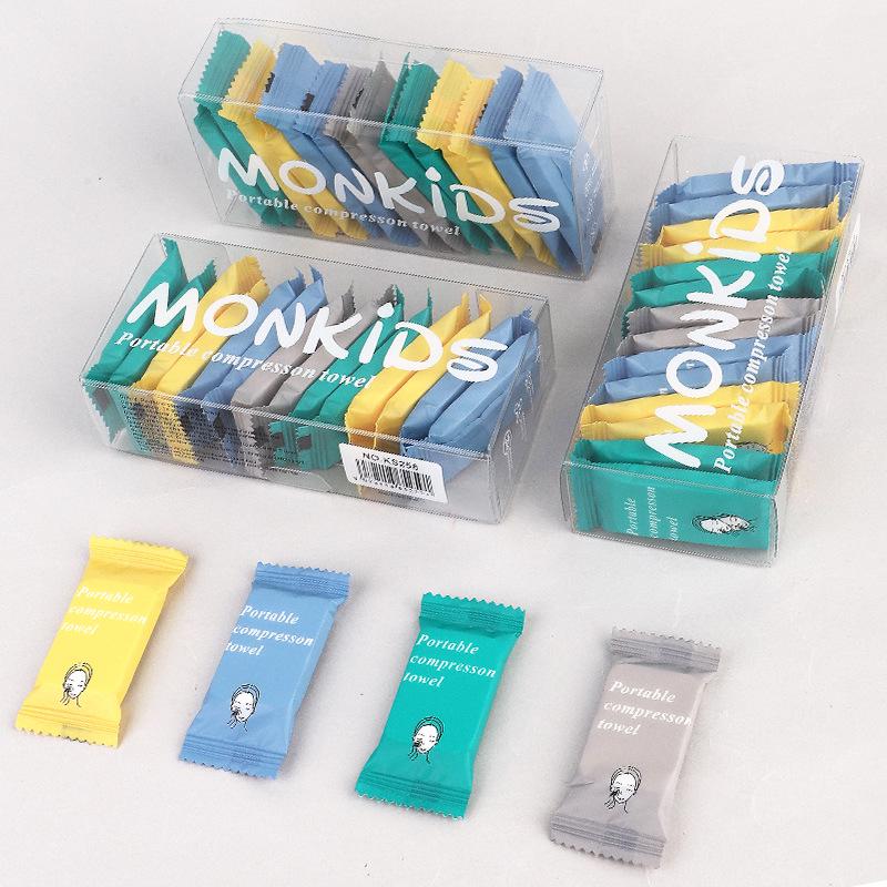 Очень большие сжатые одноразовые полотенца - Портативный и толстый набор дорожных мочалок для отелей