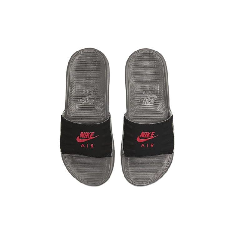Nike Air Max Camden Slide GS Flat Pewter Siren Красные детские кроссовки Серый Черный Светло-Серебристый CZ4665-002