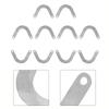 Replacement U Shape Metal Valve Plate for Air Compressors  Good Toughness  Stable Working Performance  Pack of 10
