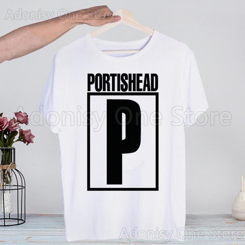 Portishead Men's Tshirt Cute Printing Shirt Mens Fashion T-Shirt For Men Casual Tops Short Sleeve