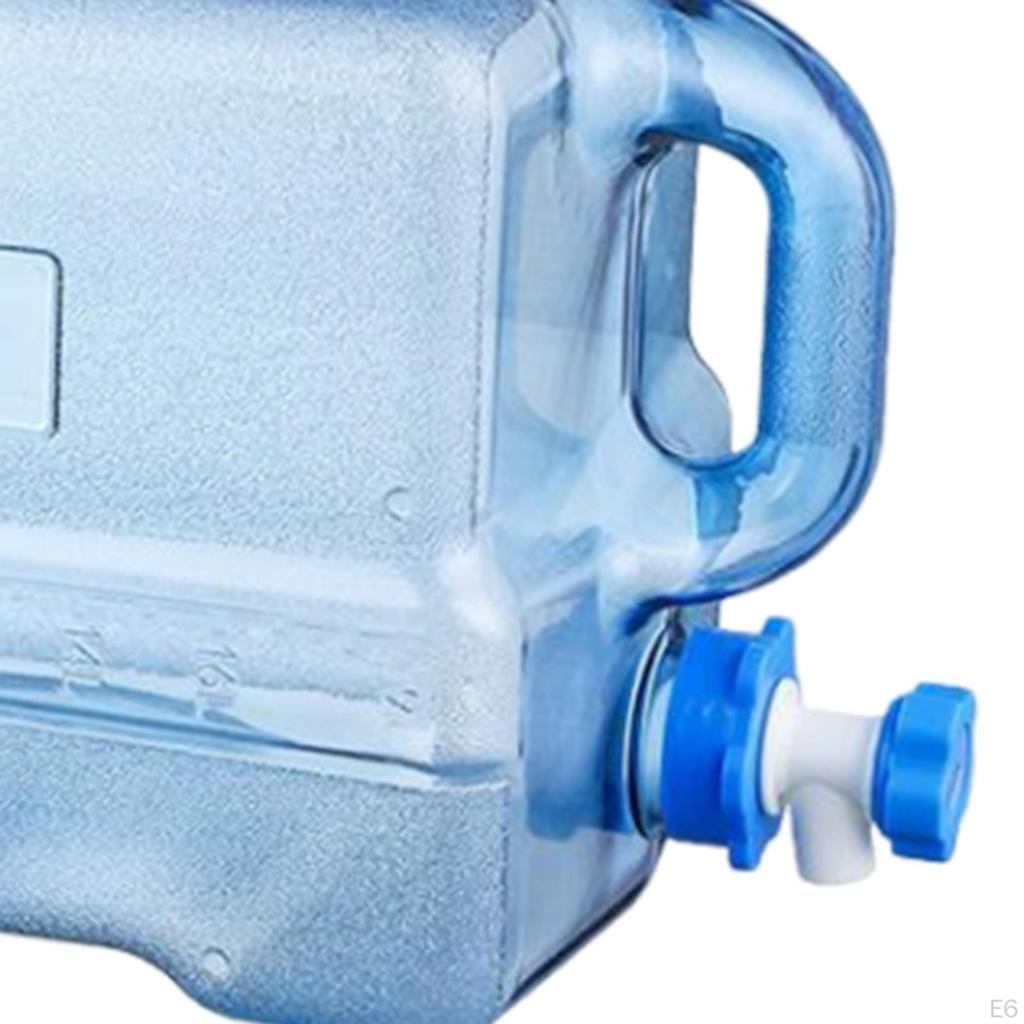 Кемпинговый контейнер для воды, бак-переноска с завинчивающейся крышкой, кувшин для хранения