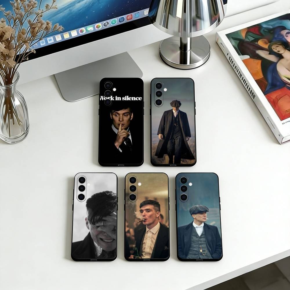 Чехол для телефона Peaky Blinders для Samsung Galaxy A73, A72, A71, A70, A53, A52, A51, Другие Мягкий Черный Чехол