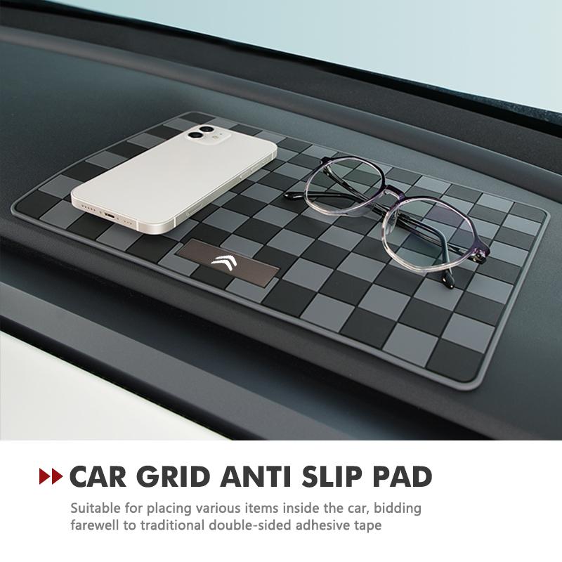 Car Non-Slip Mat Silicone Dashboard Phone Anti-Slip Storage Pad For Citroen Grand Berlingo Jumper Celysee Xsara Picasso Aircross