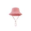 Solid Color Outdoor Sun Hat Wide Brim Bucket Hat Vintage Rough Edge Fisherman Hat  Travel