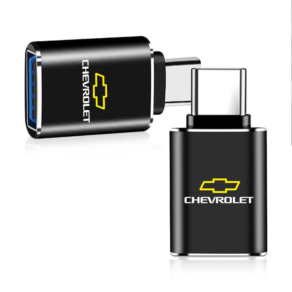 3.0 USB Type C Адаптер Конвертер Зарядка Телефона для Chevrolet Cruze Lacetti Sonic Spark Sail Aveo Captiva Malibu Trax Cobalt XL