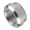 3/8 дюйма NPT Приварной фитинг Бочонок Алюминиевый Адаптер для трубы с внутренней резьбой для топливного бака автомобиля