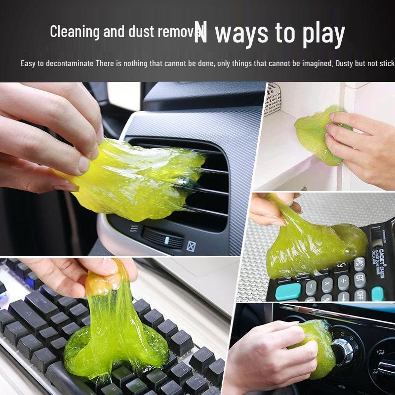 Многофункциональный очиститель мягкий гель: Салон автомобиля, Дом, Удалитель пыли с клавиатуры
