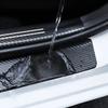 MFK1 Наклейка на порог автомобиля Защитная накладка из углеродного волокна Anti-Scratch для Skoda Octavia Fabia Kamiq Kapoq Kodiaq Rapid SCALA Superb