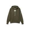 Nike Logo Letter Tag Drawstring Hoodie Women Tops Green FJ4450-325