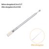 17/25Cm 5 Section Metal Full-Channel Am Fm Radio Antenna Telescopic Antenna Rotating Antenna Aerial M2.5