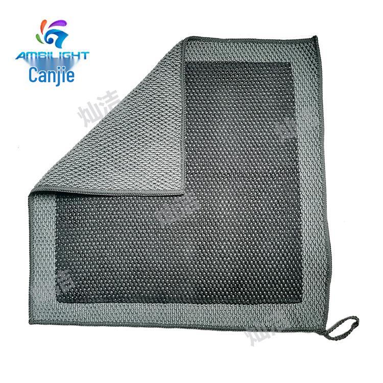 Canjie Volcanic Mud Car Cleaning Towel – Thickened Stain Removal Cloth for Car Detailing