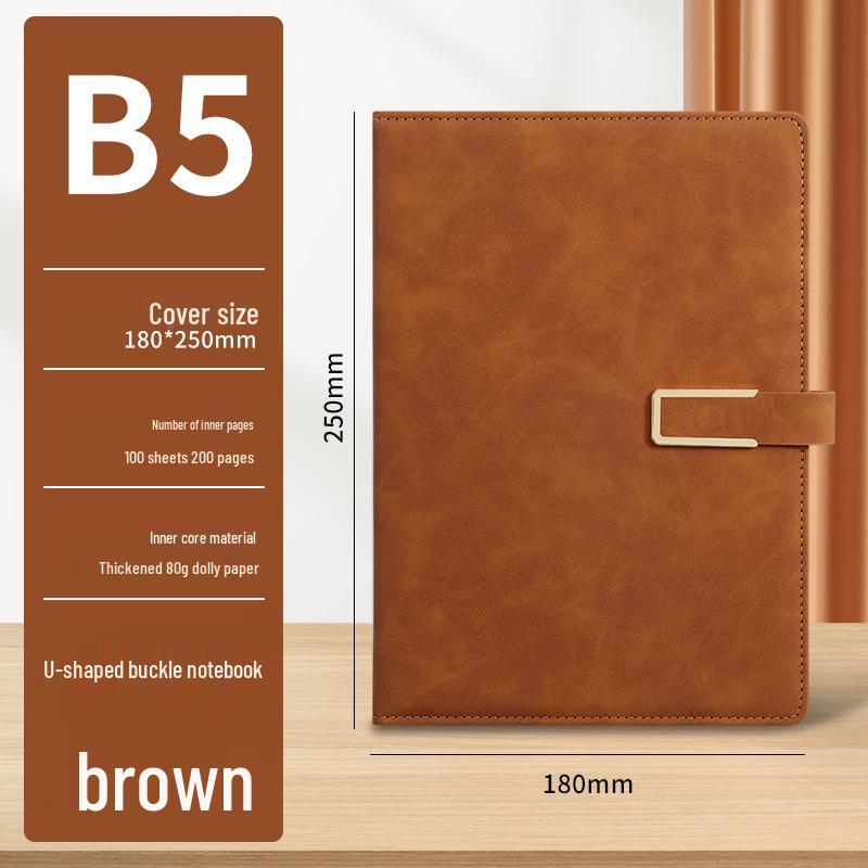 National Trend High-End Customizable Gift Box: Logo-Printed Commemorative Notebook and Diary Set