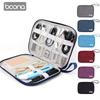 Electronics Organizer Bag Waterproof Carrying Pouch Data Cable Storage Bag Accessories Organizer