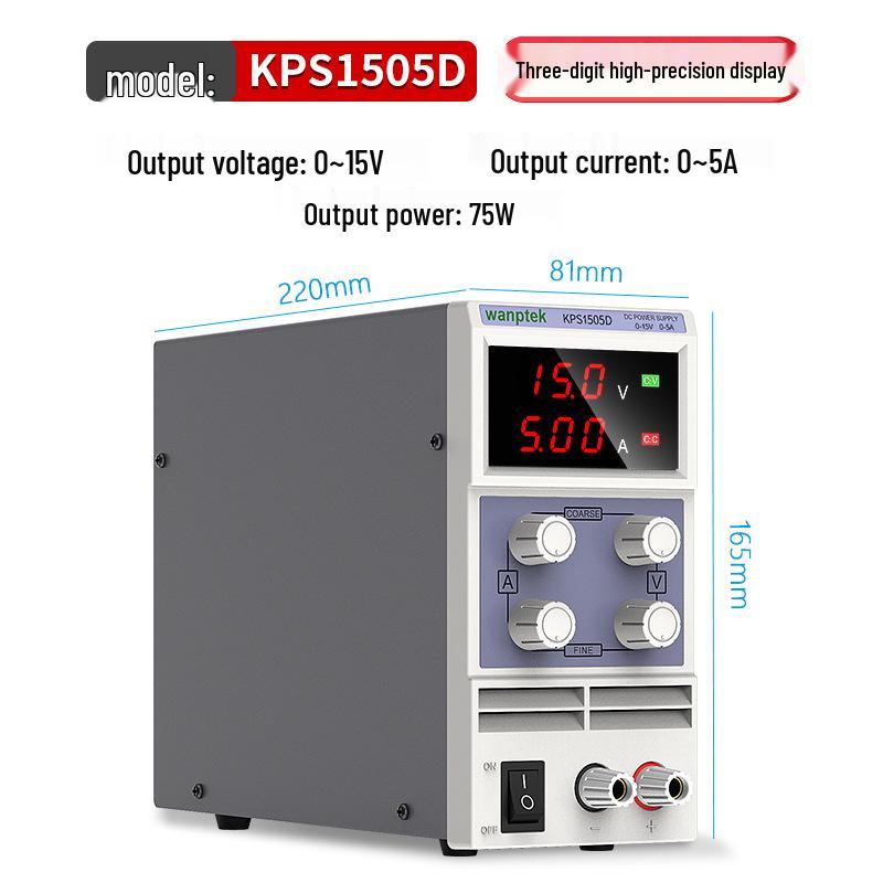 Регулируемый источник питания постоянного тока WANPTEK DPS605U для ремонта ноутбуков и мобильных телефонов