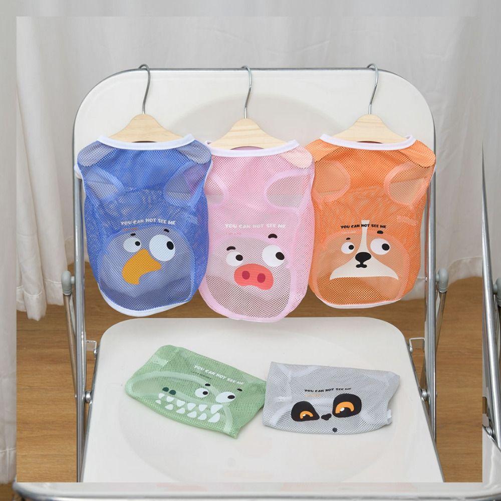Cartoon Print Cat Thin Vest Breathable Dog Cartoon Printed Vest For Dogs Puppy Cats