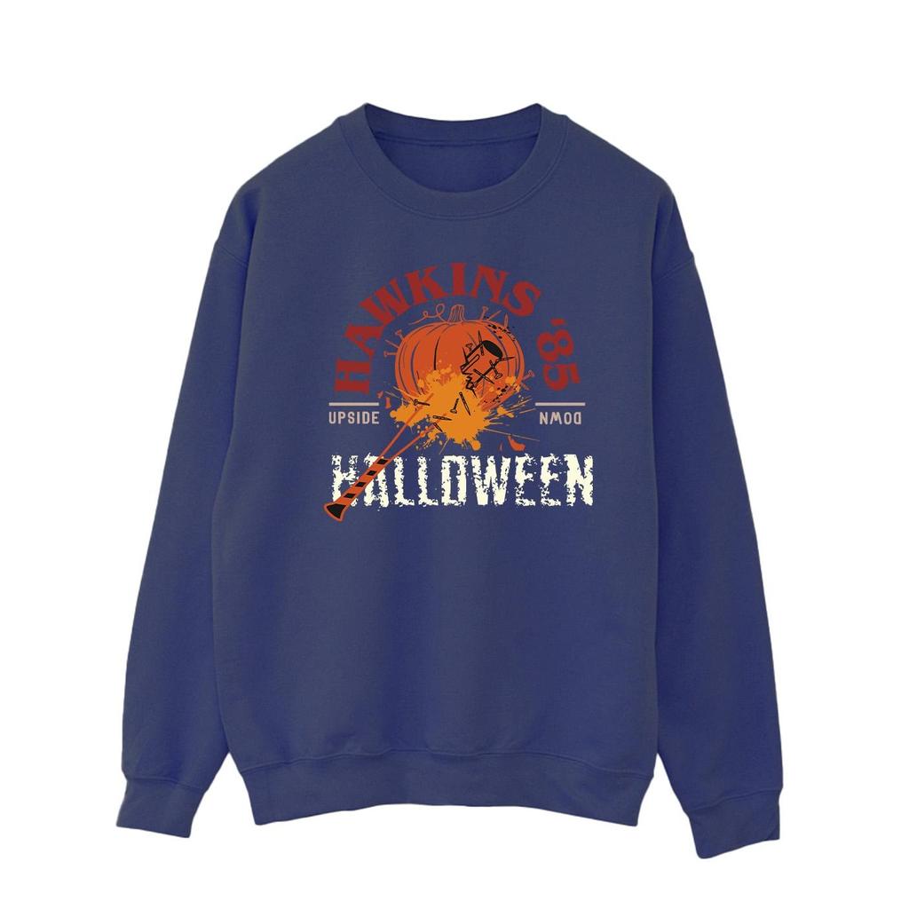 Netflix Mens Stranger Things Hawkins Halloween Sweatshirt