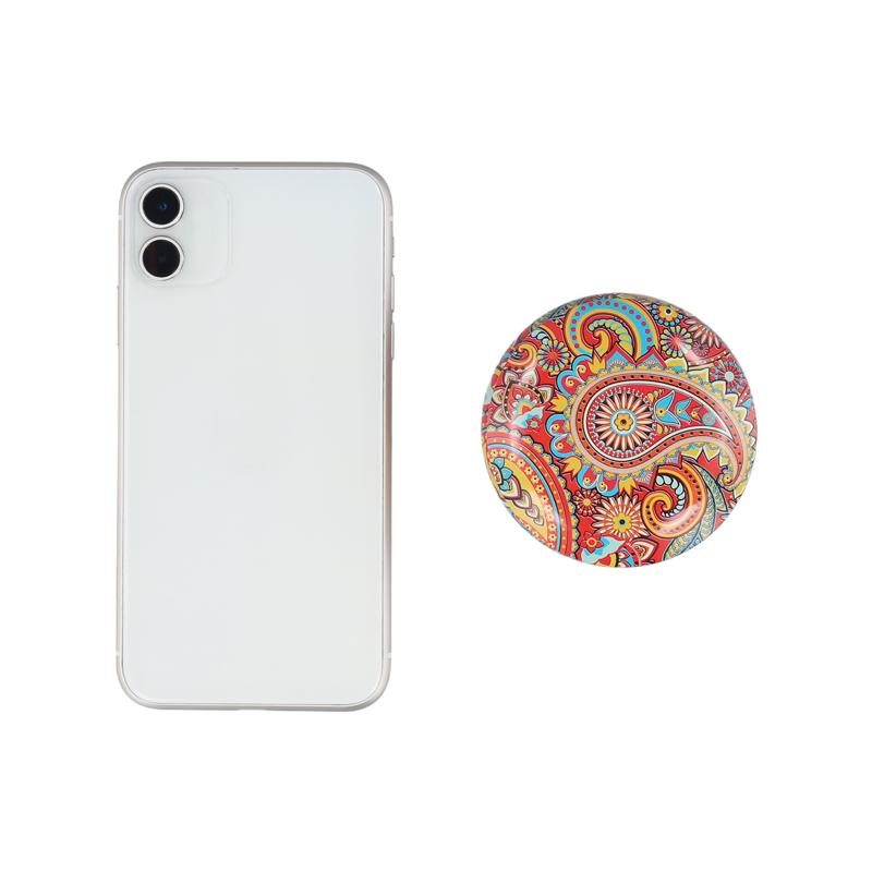 1 шт., пустая коробка для конфет, этнический цветочный принт, банка для свечей, футляр для хранения, пустая жестяная банка для свечей