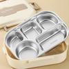 304 Stainless Steel Lunch Container Large Capacity Food Container  Office
