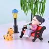 PVC Grandparent Figurines - Car Ornaments, DIY Succulent, Micro Landscape, Cake Decoration Recliners