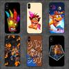 Crash Bandicoot Game Dog Man Fashion Black For iPhone Samsung Galaxy Redmi Note S 17 16 15 14 13 20 24 25 54 Pro Max Ultra Fe Air Cover Poco