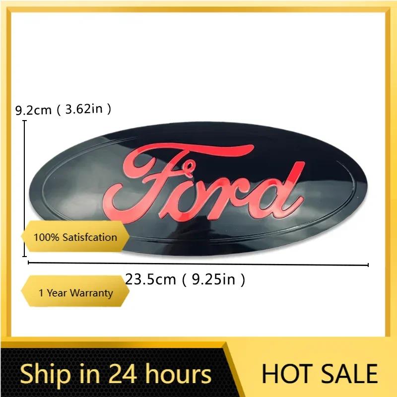 Автомобильная наклейка 2026 Для Ford 23,5 см Сплавный автомобильный значок на капот для Ford Explorer Edge Everest Ranger/T8 F150 После 2019 Transit К