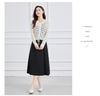 Hollow knit sweater for spring fashion, age reduction, casual, versatile women's top