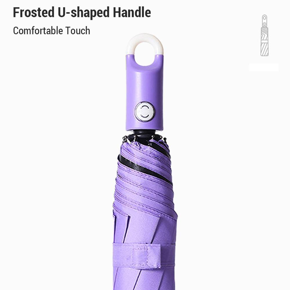 Lightweight Automatic Umbrella 360° Rotating Handle Travel Umbrella Compact Umbrella  Travel