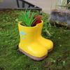 Rain Boot Flower Pot Resin Boot Shape Planter Desktop Decoration Boot