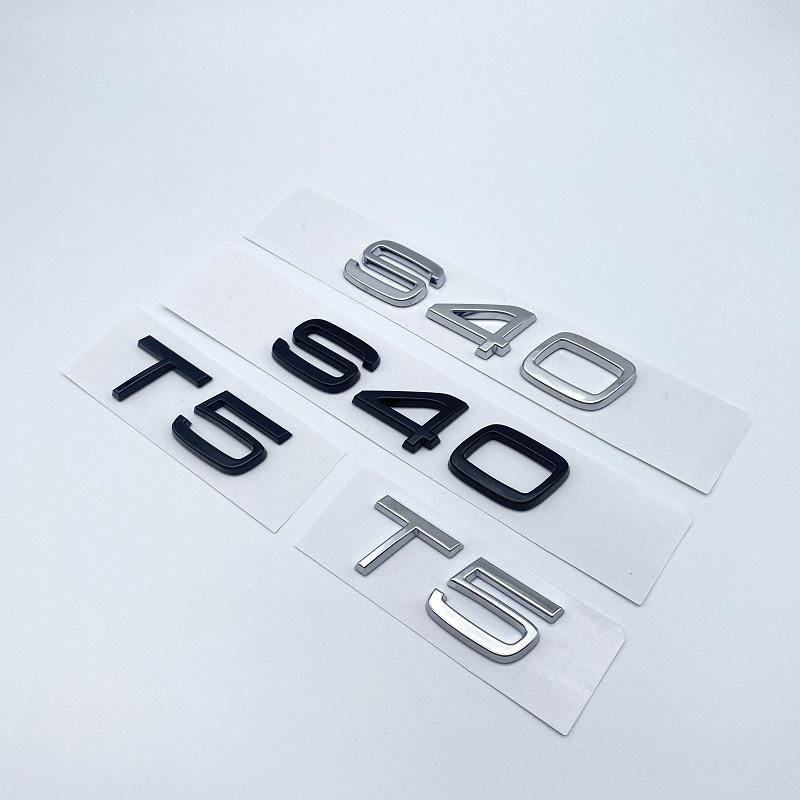 3D AWD T5 T6 T8 B5 B6 логотип эмблема значок наклейка на автомобиль наклейка для Volvo S40 S60 S80 S90 багажник автомобиля буквы цифры эмблема