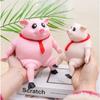 Pet Squeezing Pink Pig Stress Relief Toy Cute Squeezing Animal Cute Little Pig Doll Stress Relief Toy