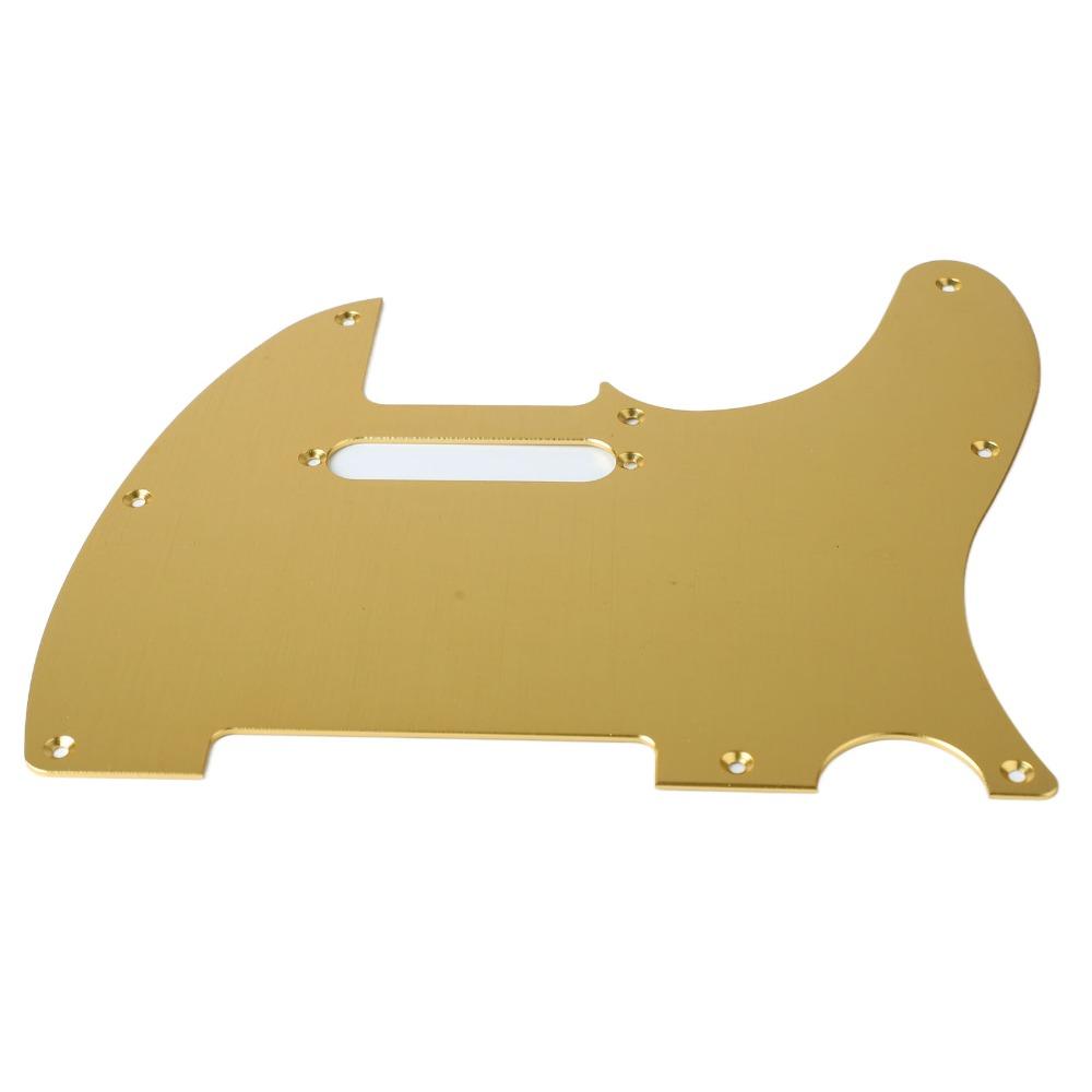 8 Hole 8 Hole TL Guitar Pickguard Scratch Plate Aluminum Alloy Pickguard For Electric Guitar