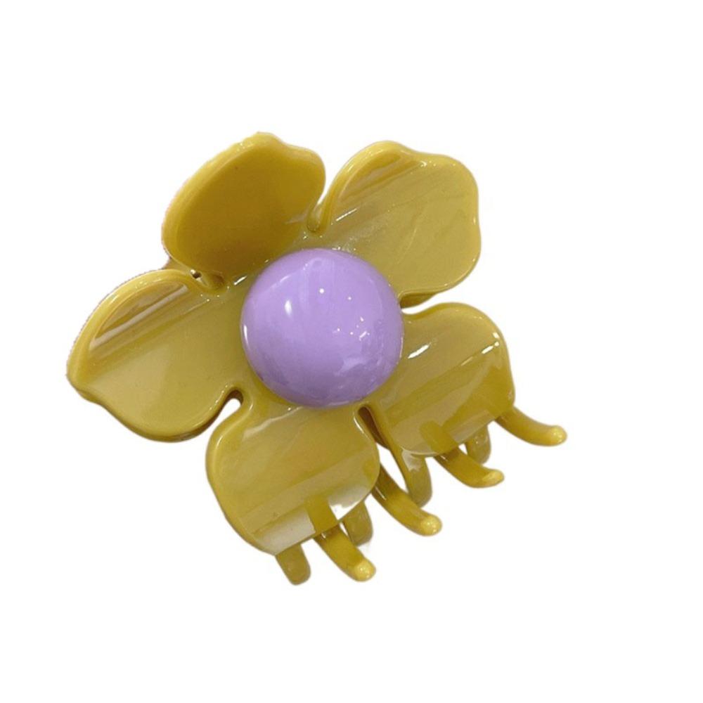 Hairpin Flower Hair Claw Plastic Plastic Shark Clip Creative Hair Crab Clip Vacation