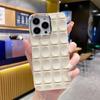 Подходит для iPhone15 13 Чехол для мобильного телефона Контрастный цвет Макарон Apple 12 Противоударный Мягкий чехол