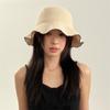 Милая соломенная шляпа от солнца Темпераментная пляжная кепка Элегантная кепка для защиты от солнца Леди