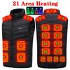 Smart Heating Vest with Graphene Technology – Available In 9, 13, 15, and 17 Heating Areas for Men & Women