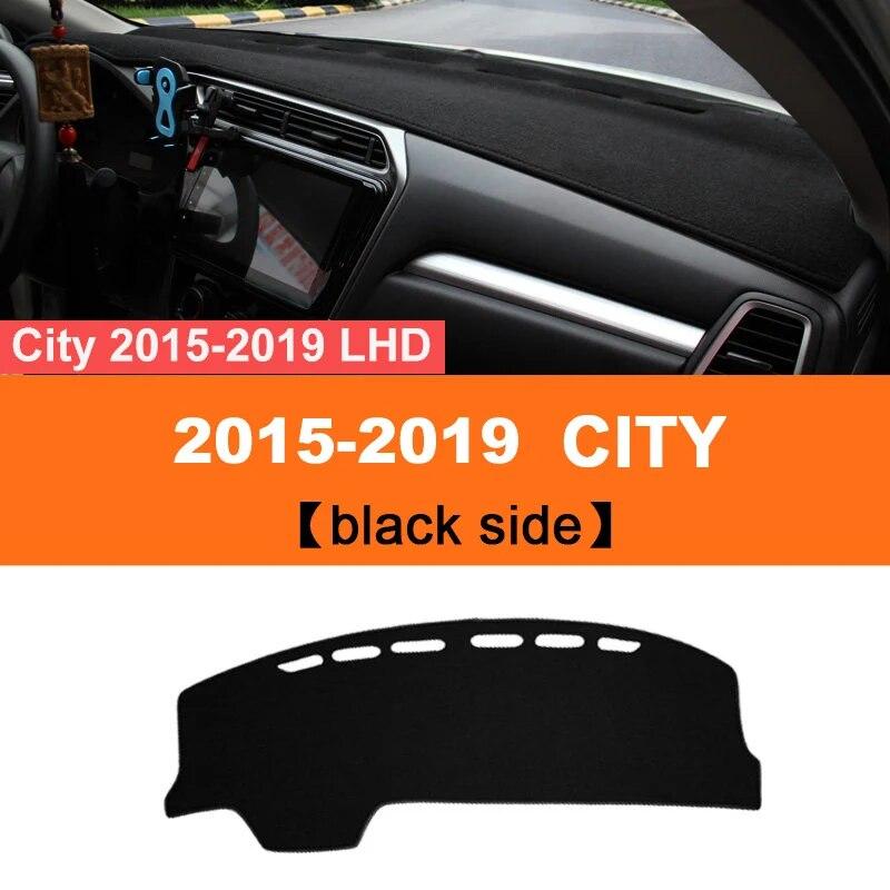 Для Honda City Grace 2015-2017 2018, коврики для приборной панели автомобиля, избегайте света, коврик для инструментов, платформа, настольные ковры, аксессуары