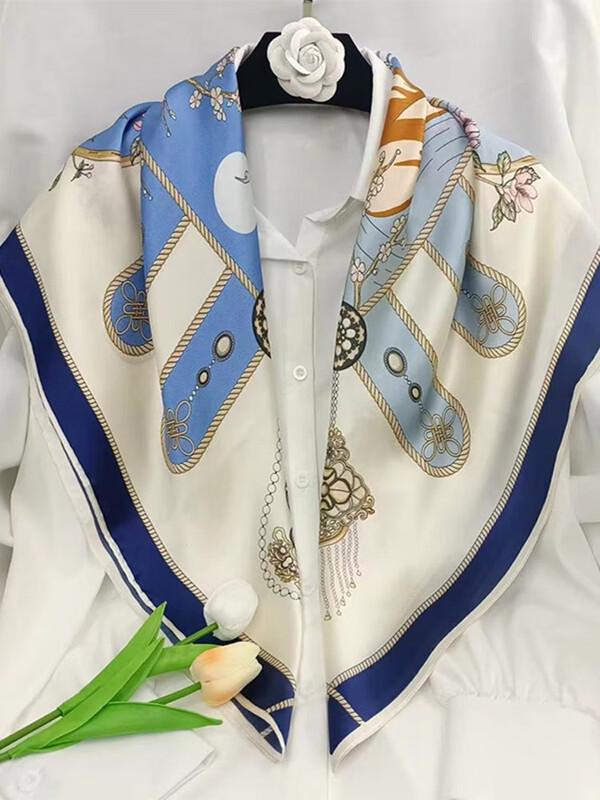 SIYUTANG Galloping Horse Silk Scarf