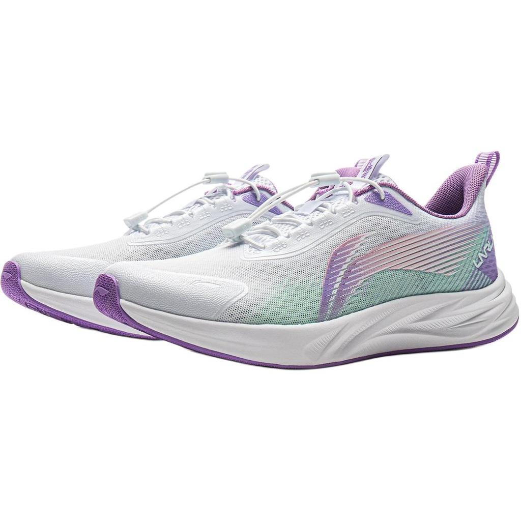 Li Ning Детские Feiyun 2 V3 Беговая серия Удобные Универсальные Амортизация Отскок Дышащие Низкие Беговые Кроссовки Детские беговые кроссовки YKFV096-4