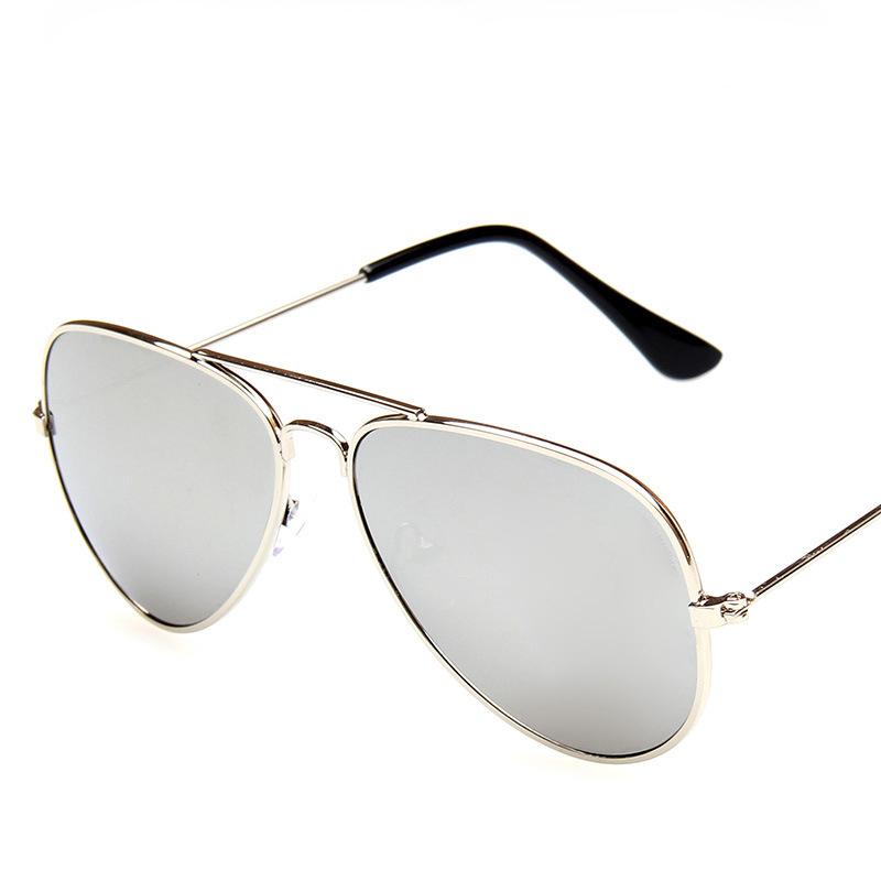 Fashion Children's Mercury Glasses Sunglasses Pilot Color Film Boy Girl Dark Glasses Unique