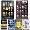 Beer Metal Tin Sign Cafe Bar Pub Club Man Cave Party Vintage Decoration Posters Home Kitchen Wall Decor Art Painting Plaque