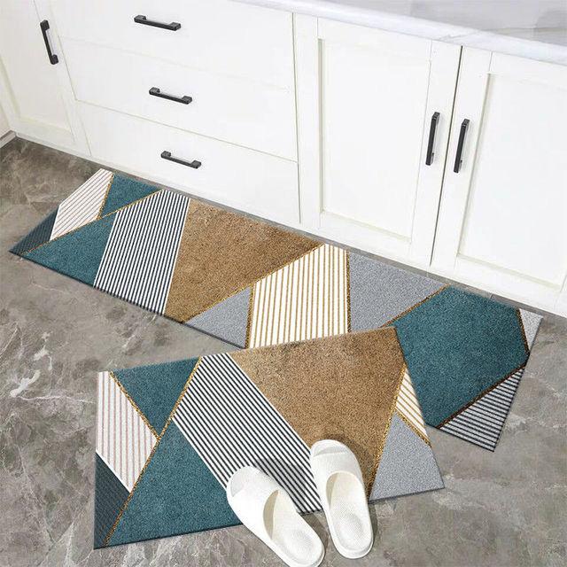 Кухонный коврик Нескользящий моющийся ковер для прихожей, коридора, спальни, гостиной, длинные коврики, коврики для ванной комнаты, коврик для входной двери