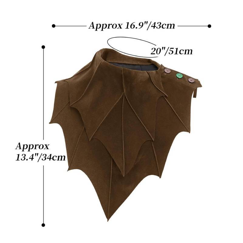 Renaissance Elf Druid Cloak With Plush Fabric For Cosplay And Halloween Costumes