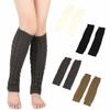 Fashion Women Winter Warm Leg Warmers Knitted Crochet Long Socks