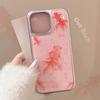 Pink Koi IPhone 15 Suitable for 14Promax Apple 16 Mobile Phone Case 13 New Chinese 14 Electroplated Hard Huawei