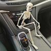 accessories Biology teaching Skeleton model Human Bones Halloween props Car Rearview mirror pendant