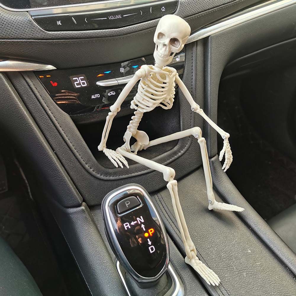 accessories Biology teaching Skeleton model Human Bones Halloween props Car Rearview mirror pendant