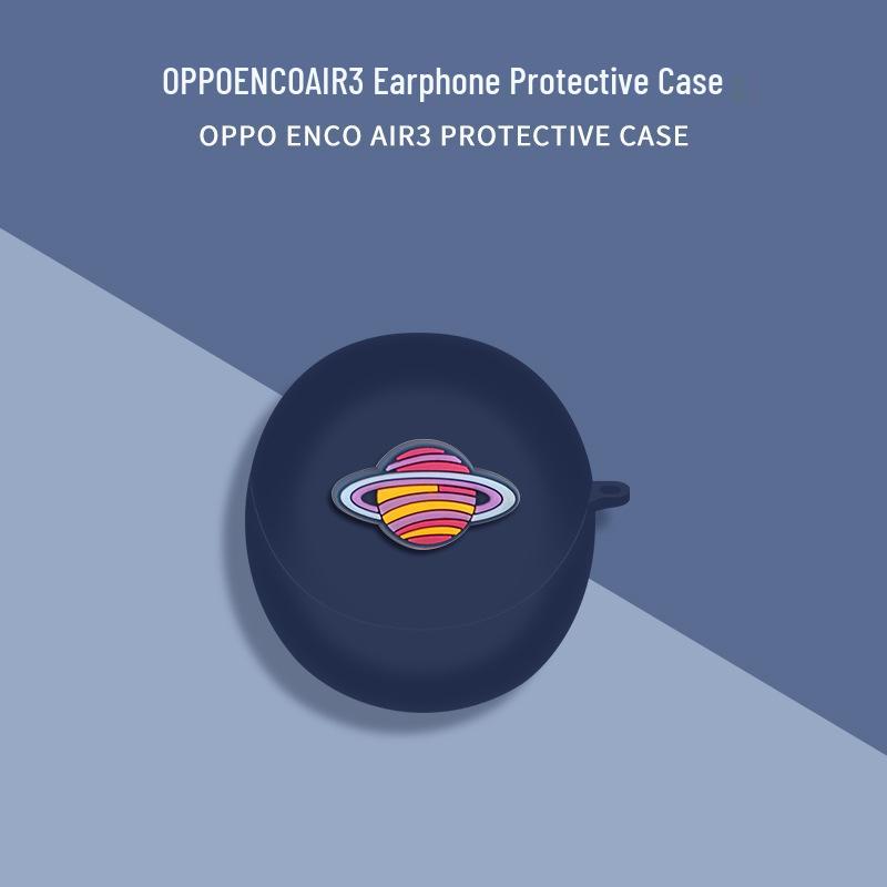 OPPO Enco R2 Ultra-Thin Silicone Protective Case - Full Coverage Earphone Shell