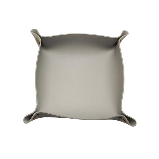 Многофункциональный складной лоток для хранения, однотонная подставка под кофейные чашки, декоративный органайзер для хранения ювелирных изделий