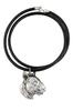 Bull Terrier, Bully III - Dog necklace in gift box, silver-plated locket for dog fan, striking pendant by Art-Dog brand