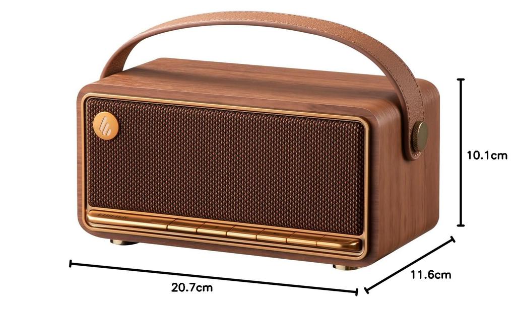 Bluetooth-динамик EDIFIER MP330, портативный, маленький, беспроводной, «Золотой приз VGP2025 SUMMER и приз за лучшее соотношение цены и качества», проводной Hi-Res Audio, 19 часов воспроизведения музыки